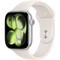 Apple Watch Series 11, 46 mm, Silver Aluminium  Starlight Sport Band - фото 83290