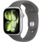 Apple Watch Series 11, 46 mm, Silver Aluminium  Stone Gray Sport Band - фото 83294