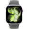 Apple Watch Series 11, 46 mm, Silver Aluminium  Stone Gray Sport Band - фото 83295
