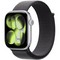 Apple Watch Series 11, 46 mm, Silver Aluminium  Dark Gray Sport Loop - фото 83306
