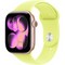 Apple Watch Series 11, 46 mm, Rose Gold Aluminium  Neon Yellow Sport Band - фото 83308