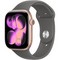 Apple Watch Series 11, 46 mm, Rose Gold Aluminium  Stone Gray Sport Band - фото 83318