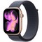 Apple Watch Series 11, 46 mm, Rose Gold Aluminium  Anchor Blue Sport Loop - фото 83324