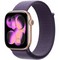 Apple Watch Series 11, 46 mm, Rose Gold Aluminium  Purple Fog Sport Loop - фото 83326