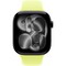Apple Watch Series 11, 46 mm, Jet Black Aluminium  Neon Yellow Sport Band - фото 83333
