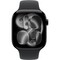 Apple Watch Series 11, 46 mm, Jet Black Aluminium  Black Sport Band - фото 83341