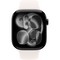 Apple Watch Series 11, 46 mm, Jet Black Aluminium  Light Blush Sport Band - фото 83376