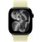 Apple Watch Series 11, 46 mm, Jet Black Aluminium  Neon Yellow Sport Loop - фото 83379