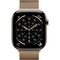 Apple Watch Series 11, 46 mm, S-M/M-L Gold Titanium Milanese Loop - фото 83410