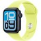 Apple Watch Series SE 3, 40 mm, Midnight Aluminium Neon Yellow Sport Band - фото 83424