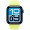 Apple Watch Series SE 3, 40 mm, Midnight Aluminium Neon Yellow Sport Band - фото 83425