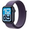Apple Watch Series SE 3, 40 mm, Midnight Aluminium Purple Fog Sport Loop - фото 83442