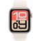 Apple Watch Series SE 3, 40 mm, Starlight Aluminium Starlight Sport Band - фото 83455