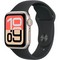 Apple Watch Series SE 3, 40 mm, Starlight Aluminium Black Sport Band - фото 83456