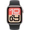 Apple Watch Series SE 3, 40 mm, Starlight Aluminium Black Sport Band - фото 83457