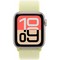 Apple Watch Series SE 3, 40 mm, Starlight Aluminium Neon Yellow Sport Loop - фото 83463