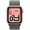 Apple Watch Series SE 3, 40 mm, Starlight Aluminium Forest Sport Loop - фото 83469