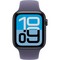 Apple Watch Series SE 3, 44 mm, Midnight Aluminium Purple Fog Sport Band - фото 83477