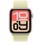 Apple Watch Series SE 3, 44 mm, Starlight Aluminium Neon Yellow Sport Loop - фото 83511