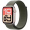 Apple Watch Series SE 3, 44 mm, Starlight Aluminium Forest Sport Loop - фото 83562