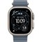 Apple Watch Ultra 3, 49 mm, Natural Ocean Band Anchor Blue - фото 83590