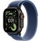 Apple Watch Ultra 3, 49 mm, Black S-M/М-L Trail Loop Blue/Bright Blue - фото 83606