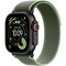 Apple Watch Ultra 3, 49 mm, Black S-M/М-L Trail Loop Green/Neon - фото 83609