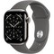 Apple Watch Series 11, 42 mm, Natural Titanium Stone Gray Sport Band - фото 84277
