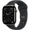 Apple Watch Series 11, 46 mm, Slate Titanium Black Sport Band - фото 84292